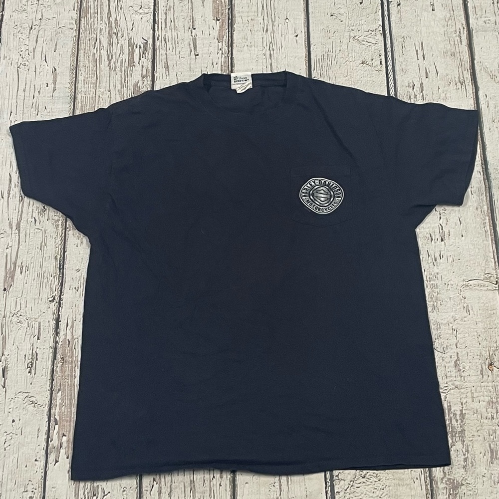 Harley - Davidson Motorcycles Chicago Illinois Crewneck Tee Top Shirt